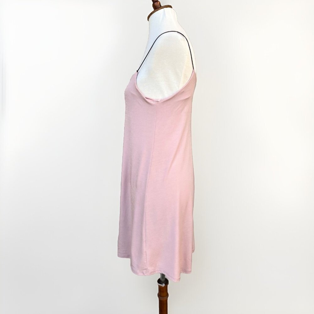 Lush Cameo Rose Pink Strappy Mini Dress Women’s Size S Stretch Party NWOT - Picture 9 of 14